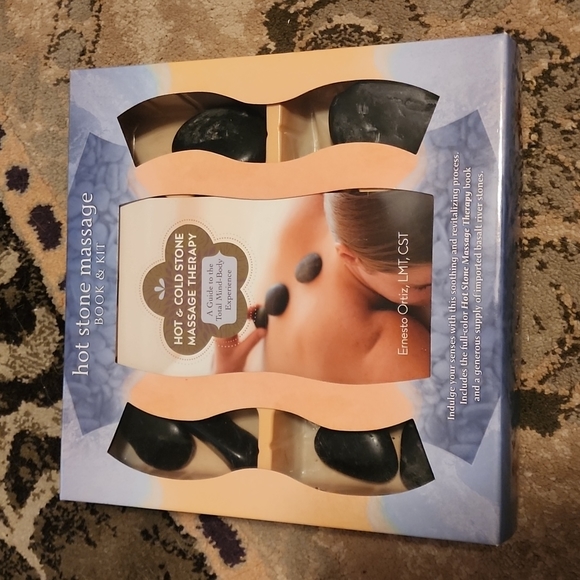 None Other - Hot Stone Massage Book and Kit